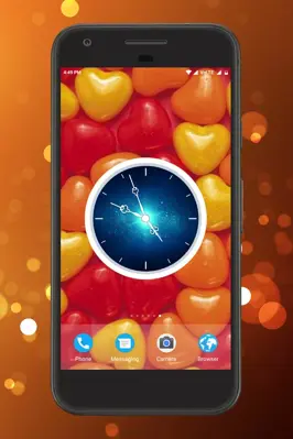 Light Clock Live Wallpaper android App screenshot 1