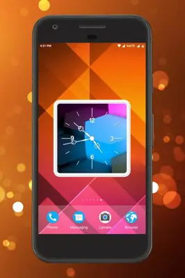 Light Clock Live Wallpaper android App screenshot 4